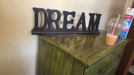 DREAM Decorative Word Sign