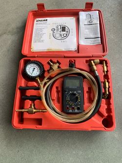 Fuel pressure test kit