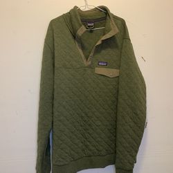 Brand New Men's Organic Cotton Quilt Pullover