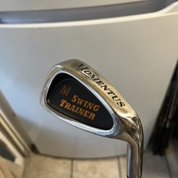 Momentus Golf Swing Trainer Right-Handed 40 oz Weighted Training Iron