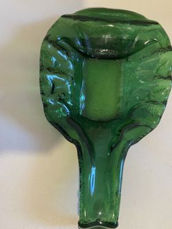 Melted Bottle Serving Dish