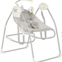 Dream On Me Sway 2 In 1 Cradling Swing For Baby Infant 