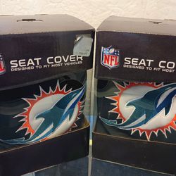 Miami Dolphins Seat Cover