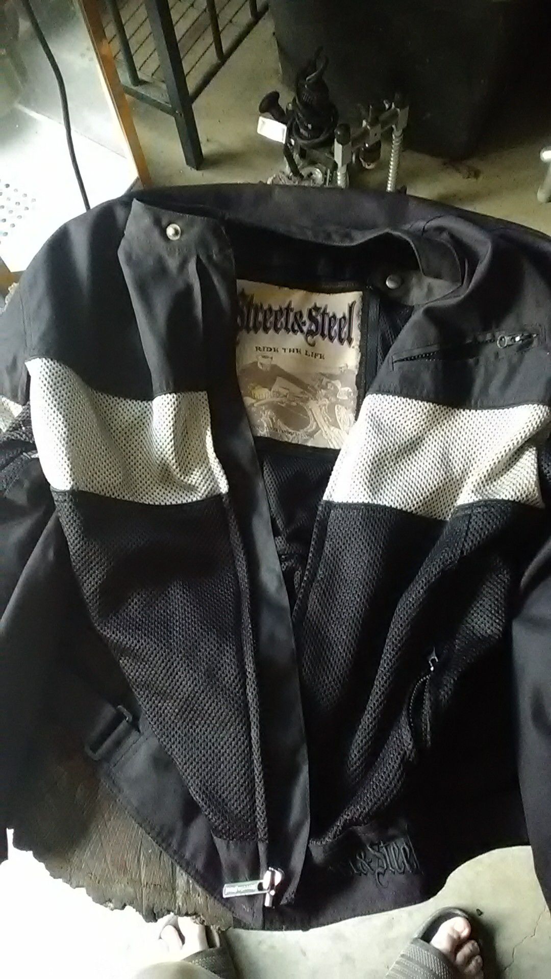 Street and steel motorcycle jackets