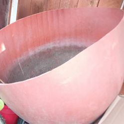 Large plant box  plastic and round