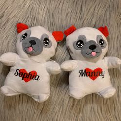 Personalized Valentine Plush 