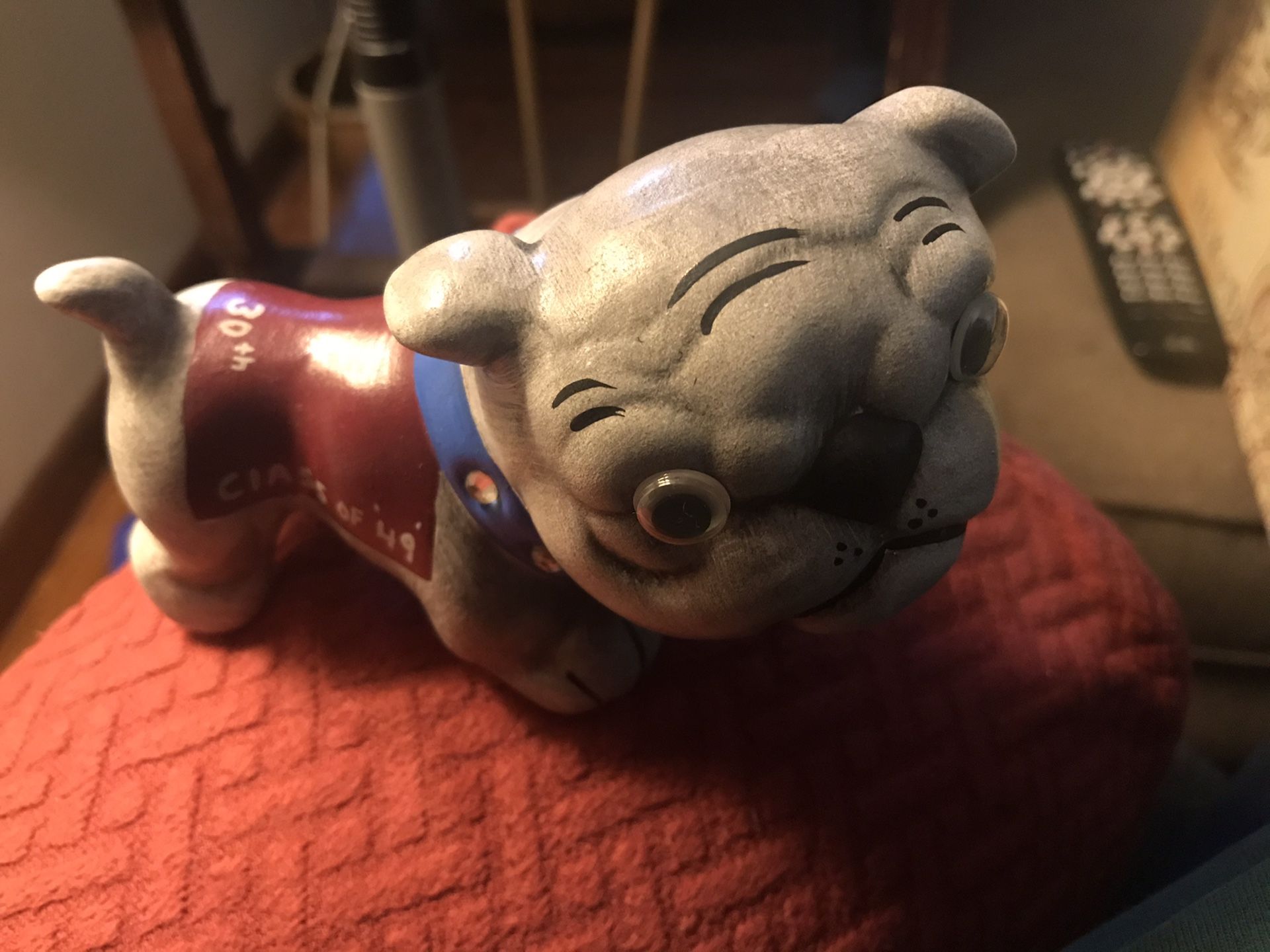 Berwick Bulldog Class of 1949 Mascot (Rare) 30th Reunion