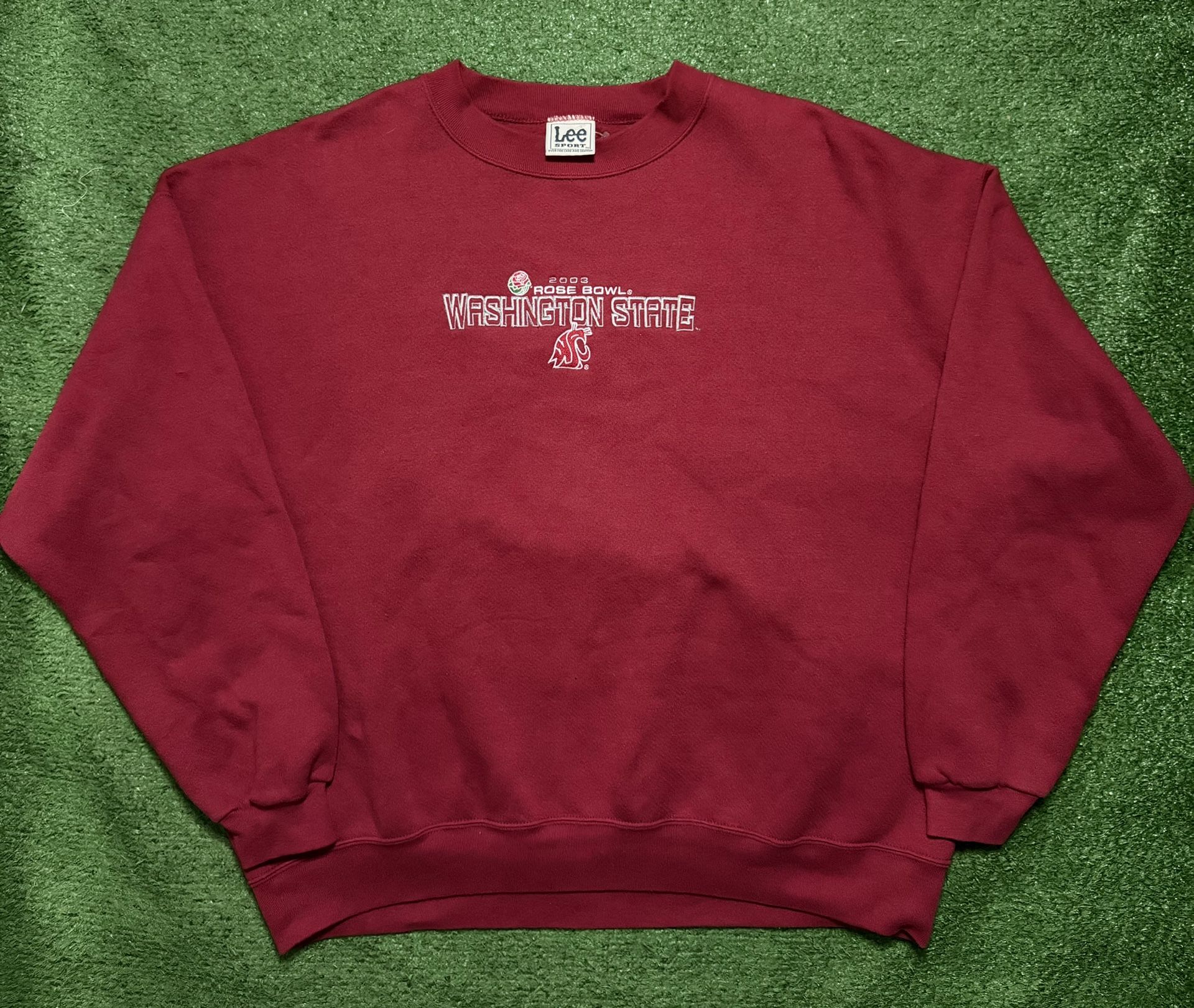 Vintage Washington State Cougars 2003 Rose Bowl Crewneck XX-Large