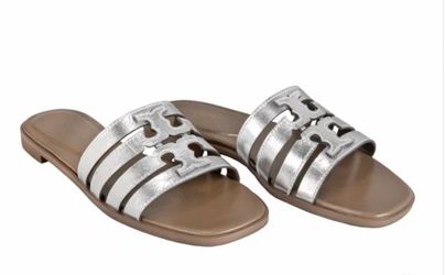 Tory Burch Authentic Women’s Ines Leather Slide Sandal