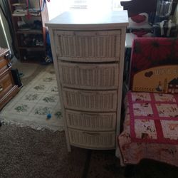 Wicker Dresser