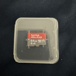 Brand New Sandisk Ultra Plus 64gb (#10, A1, V10 & XCi).