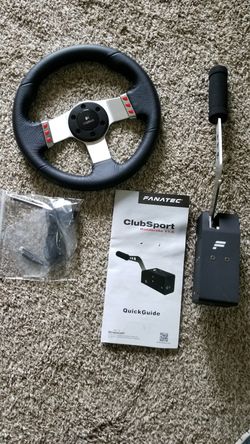 Logitech g27, wheel stand pro, fanatec handbrake for Sale in Kirkland, WA -  OfferUp