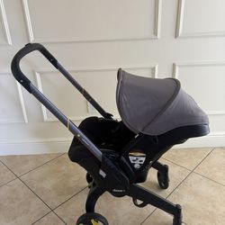 Doona Car Seat & Stroller, Greyhound - All-in-One Travel System