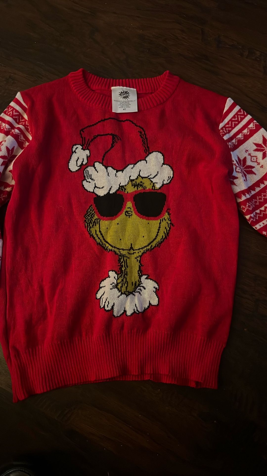 the grinch christmas sweater new