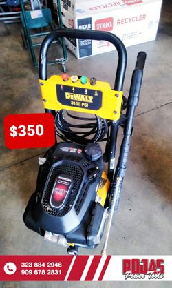DEWALT GAS PRESSURE WASHER 3100 PSI