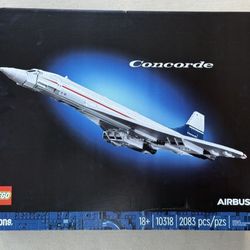 Brand New LEGO Icons Concorde Model Plane (Set 10318)