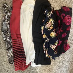 Assorted Women's Blouses - Floral, Striped, and Solid