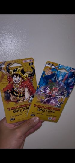 One Piece Card Game OP-17 Booster Packs x2