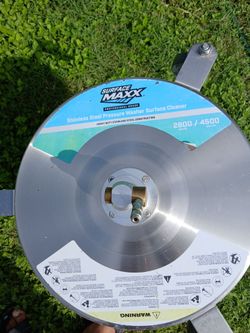 Pressure washer surface cleaner
