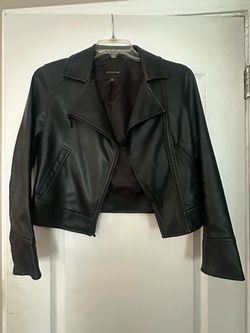 Banana Republic Vegan Leather Moto Jacket – Women’s XS