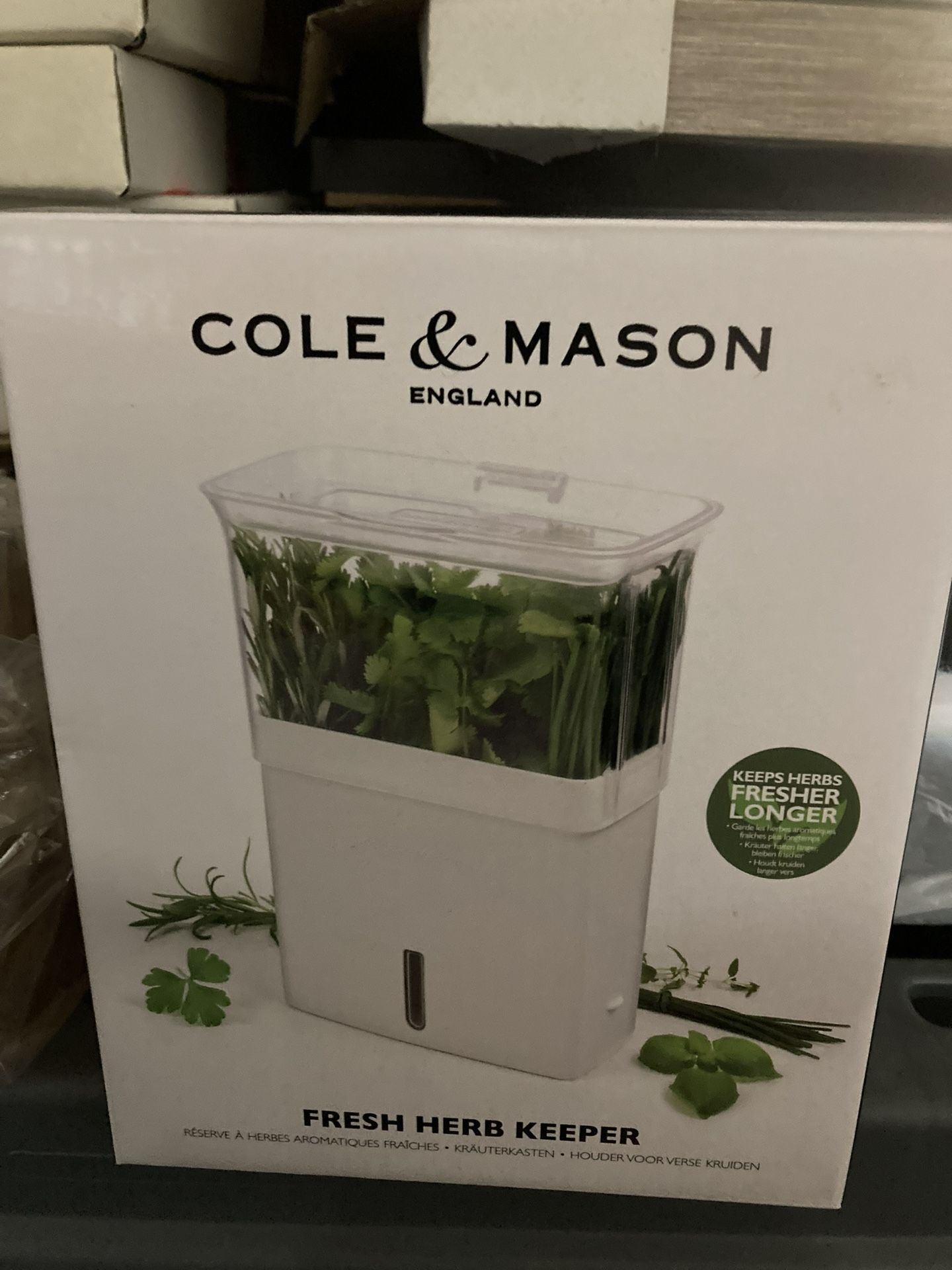 Keep Herbs Fresh Box