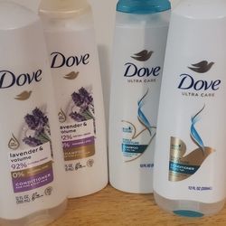 Dove Shampoo And Conditioner 