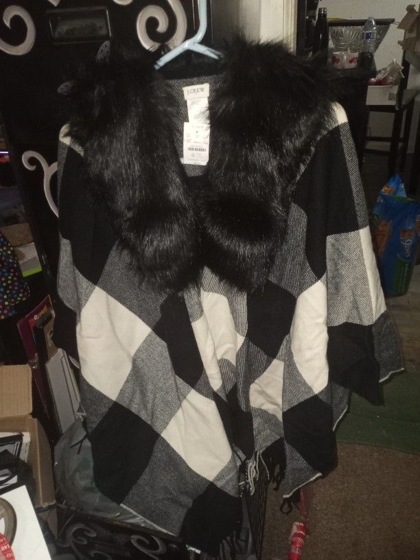 Fur Pancho Black And White 