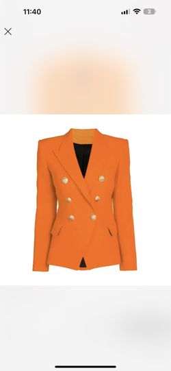 Orange Blazer