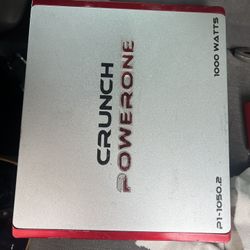 Crunch 1000 Watt Car Stereo Amplifier 