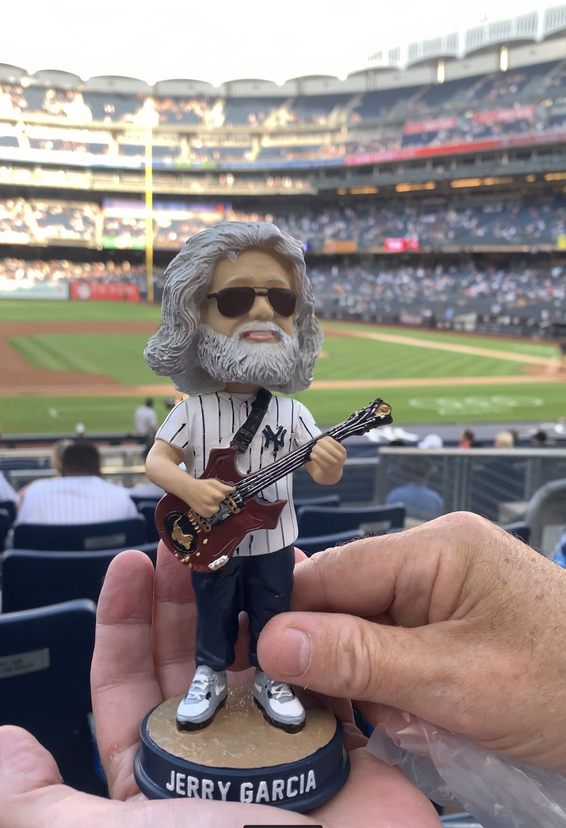 BOBBLEHEAD NY Yankees Jerry Garcia Brand New