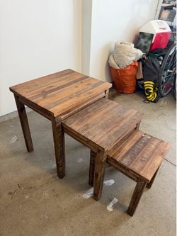 Stackable tables