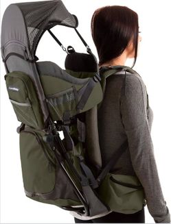 Luvdbaby Baby Hiking Carrier Backpack with Diaper Change Pad