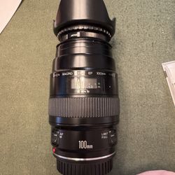 Canon EF 100mm Macro Lens