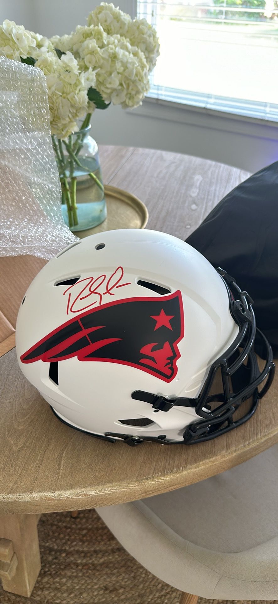 Randy Moss Autographed Helmet 