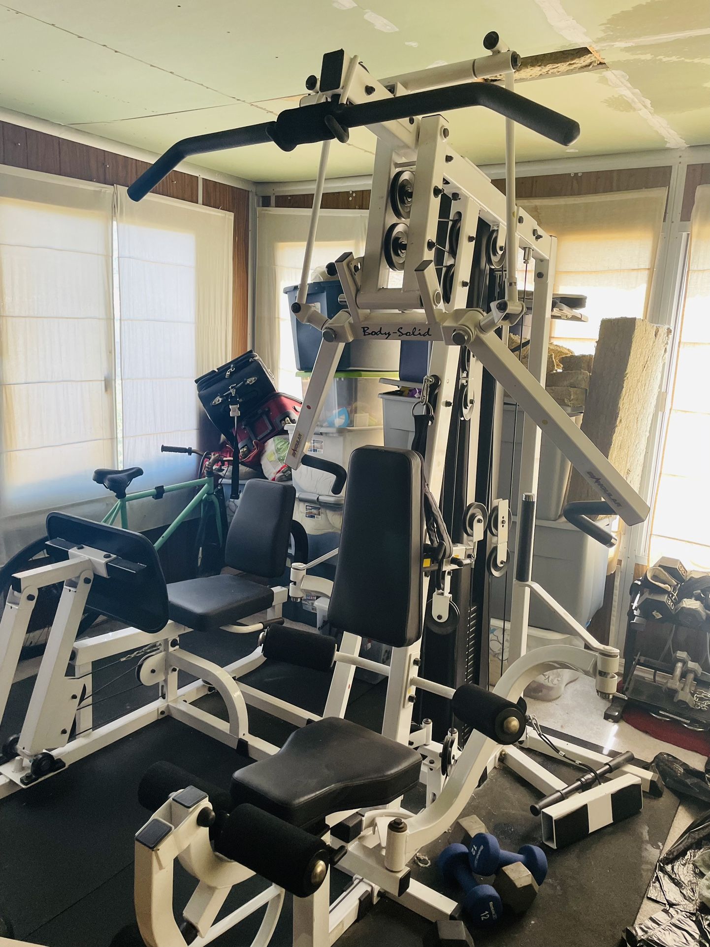 Body-Solid EXM2750S Home Gym with Leg Extension Lifetime Warranty