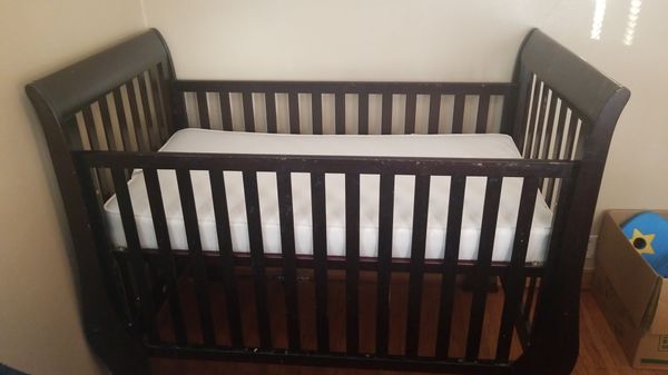 Baby Cache Bliss Essential Sleigh Crib Espresso For Sale In Saint