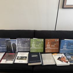 General Contractor Exam Books - Full Set Tabbed 