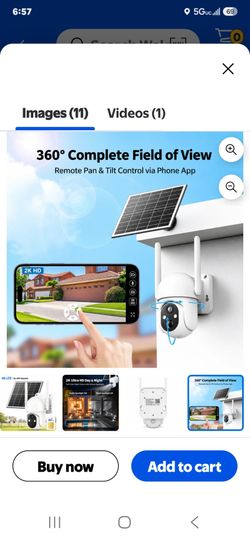 Wireless solar security cameras