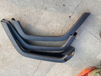 Jeep wrangle fender flares
