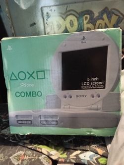 PS one and LCD Screen Combo