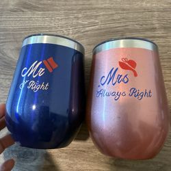 Mr & Mrs Tumbler set
