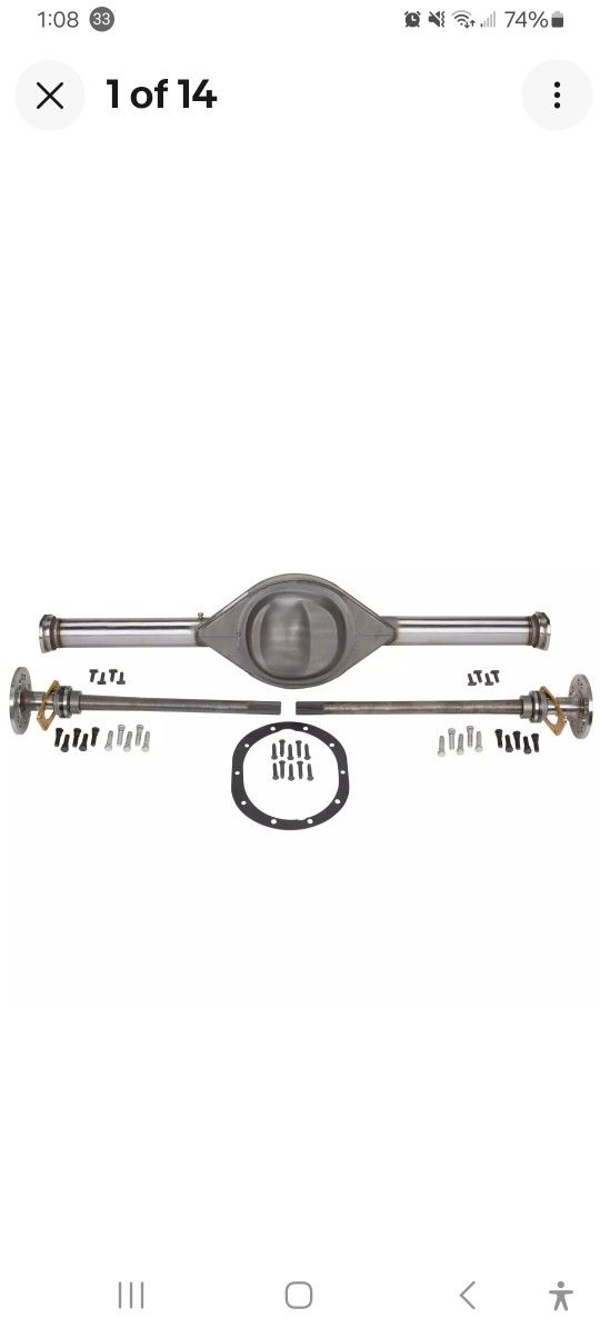 New AFTERMARKET FORD 9" HOUSING with AXLES