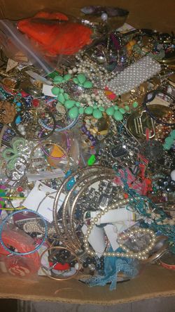 Big box of jewelry