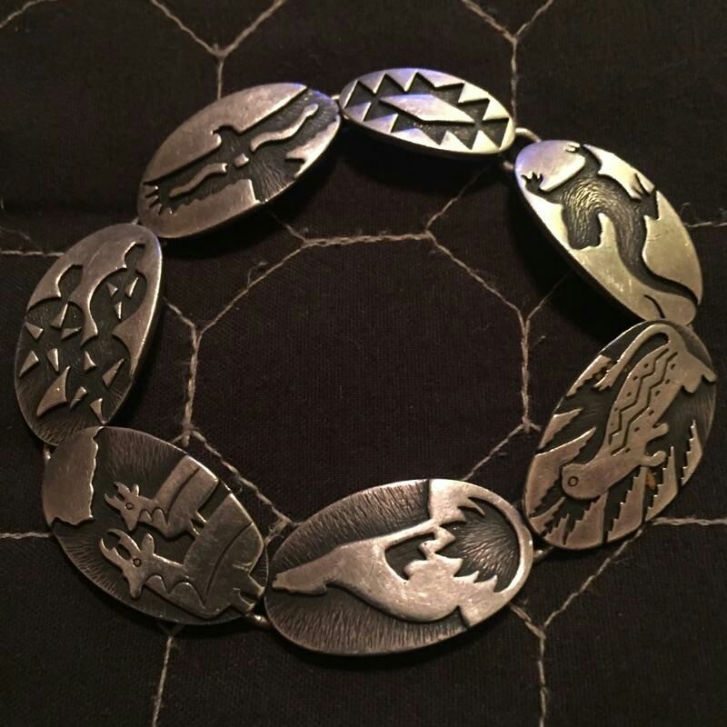 James Avery rare retired Southwest bracelet