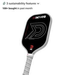 Paddle de Pickleball de Fibra de Carbono – Alta Potencia y Control