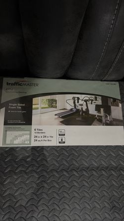 Gym 12 Flooring Tiles (24 in x 24in)