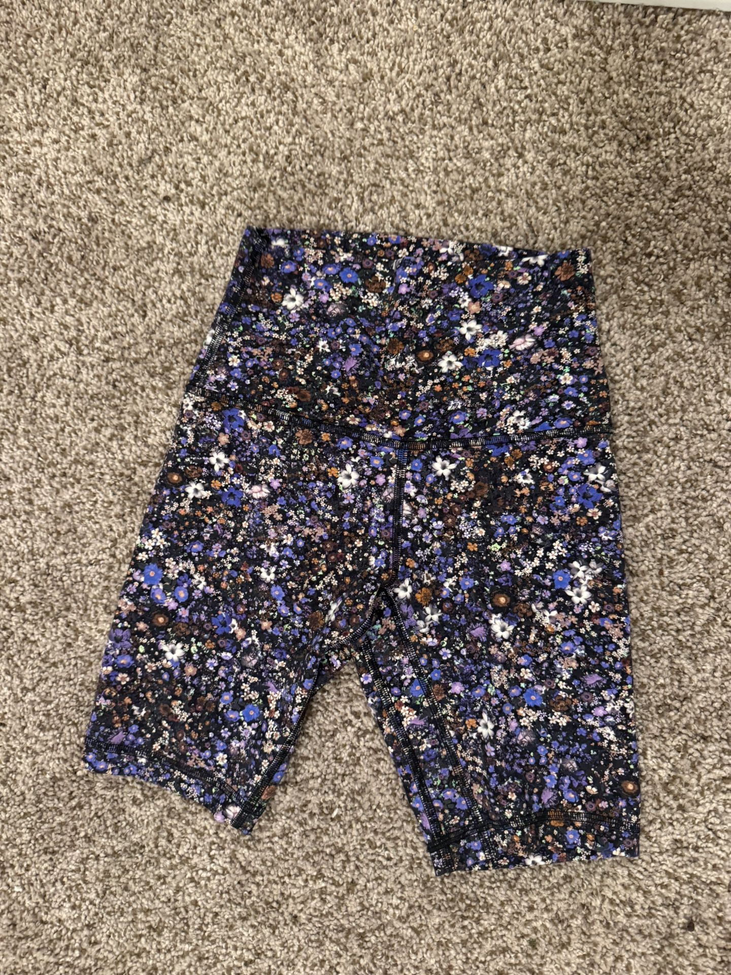 Lululemon Floral Women’s Workout Shorts- Never Been Worn