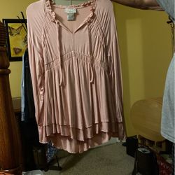 Double Layer Long Sleeve Top