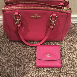 coach Cross Bag  With Wallet 