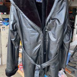Leather Coat